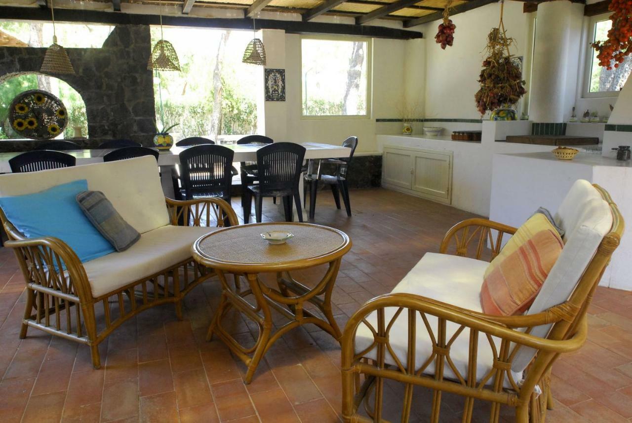 Villa Saracina Vulcano  Bagian luar foto